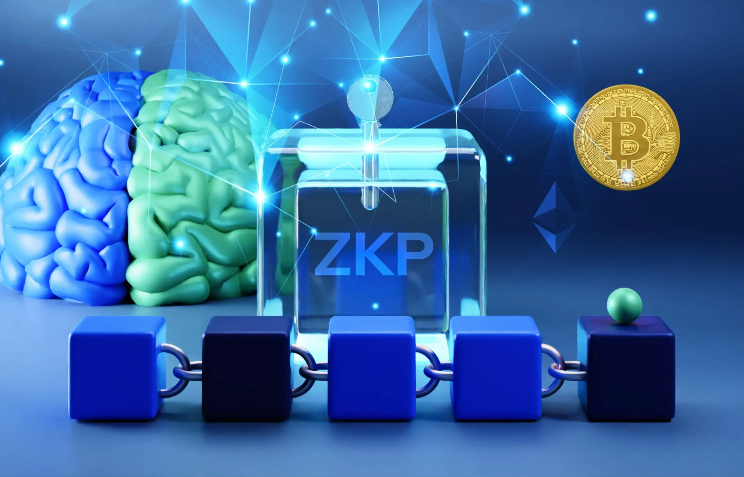 decentralized AI model market ZK proofs